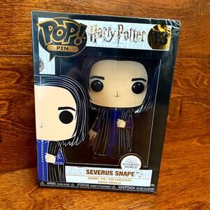 FUNKO POP PIN Harry Potter Severus Snape 13 Large 4" Enamel Pin New